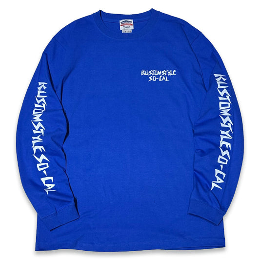 KUSTOMSTYLE KSTL2434 "S-T LOGO BANDANA" LONG SLEEVE T-SHIRTS