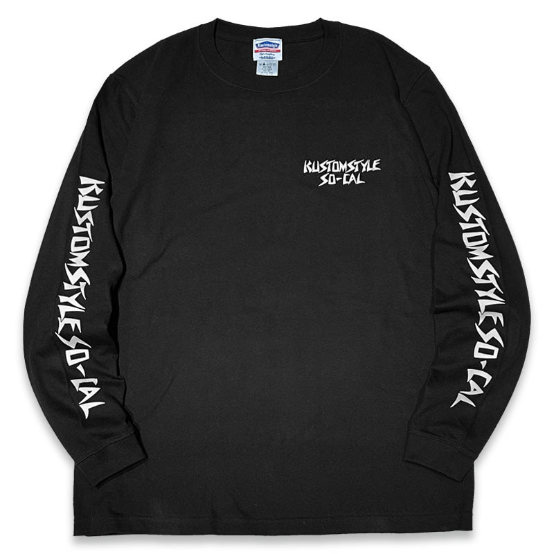 KUSTOMSTYLE KSTL2434 "S-T LOGO BANDANA" LONG SLEEVE T-SHIRTS