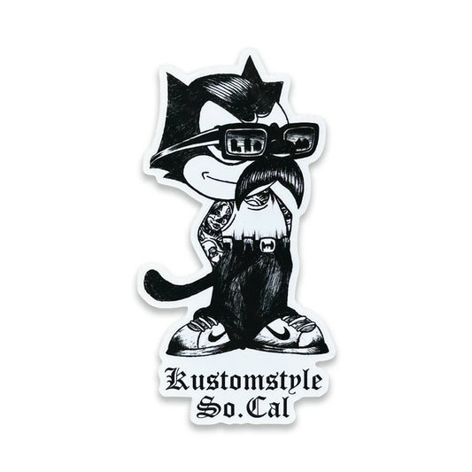 KSD2502 THE CAT STICKER