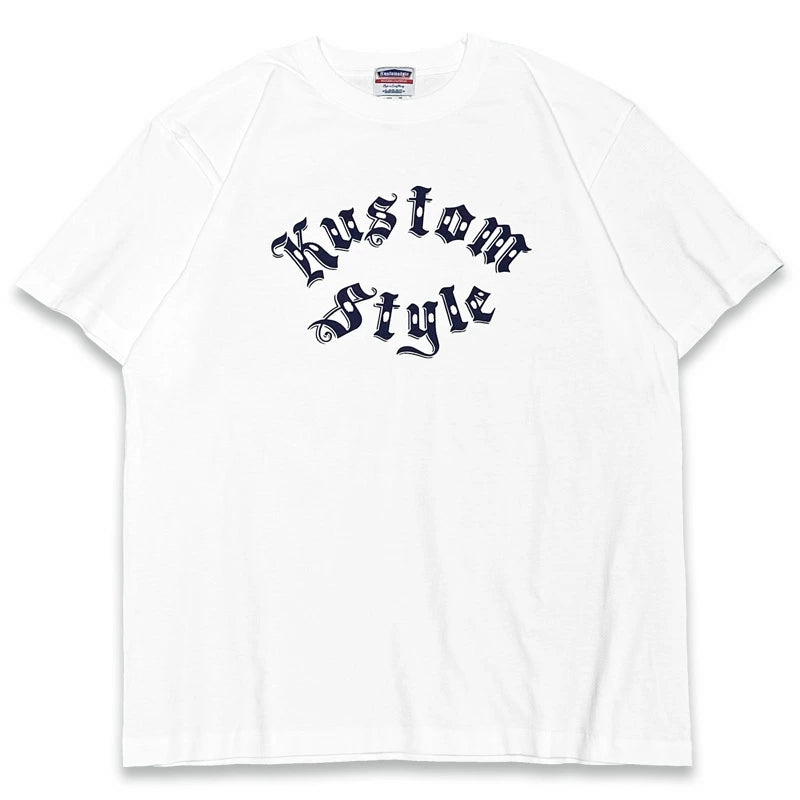 KUSTOMSTYLE  KST2433BK -SWORD&ROSES- T-SHIRTS