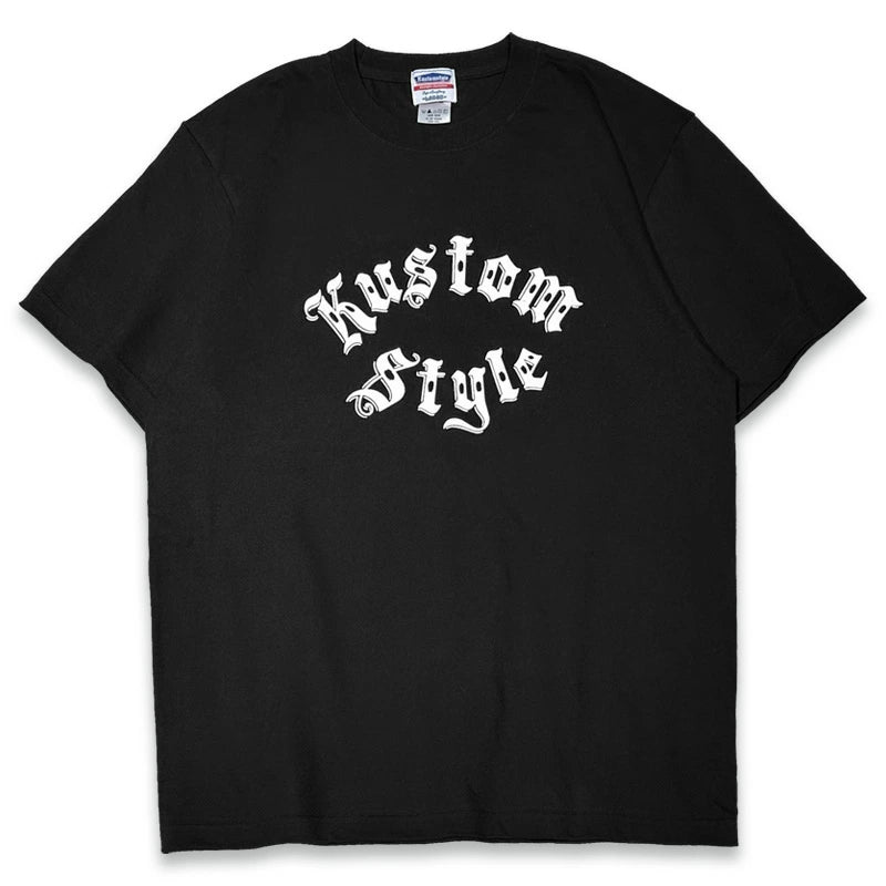 KUSTOMSTYLE  KST2433BK -SWORD&ROSES- T-SHIRTS