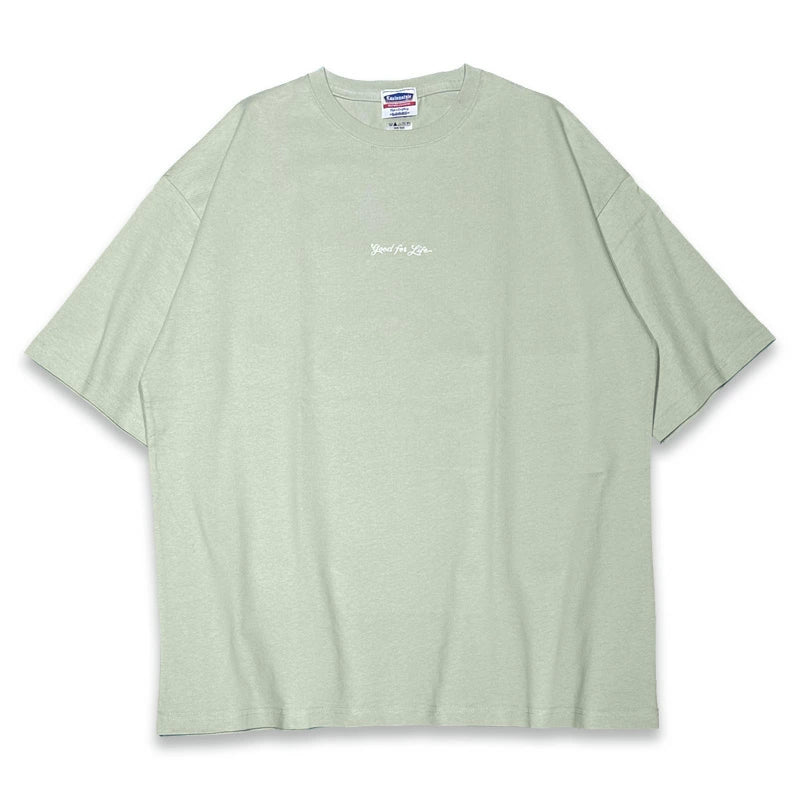 KUSTOMSTYLE  KST2401WH -GOOD FOR LIFE- WIDE BODY T-SHIRTS