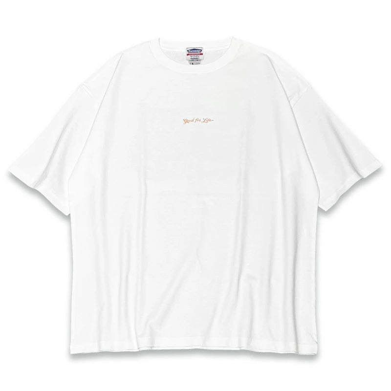 KUSTOMSTYLE  KST2401WH -GOOD FOR LIFE- WIDE BODY T-SHIRTS