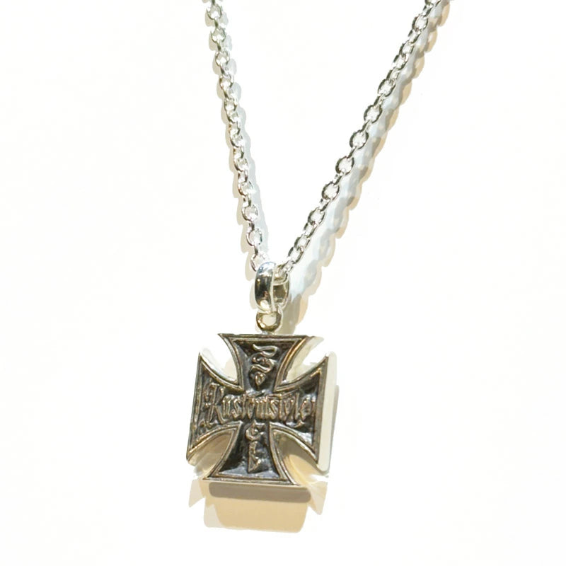 KUSTOMSTYLE KSSLTOP001 -IRON CROSS- TOP & CHAIN SILVER925
