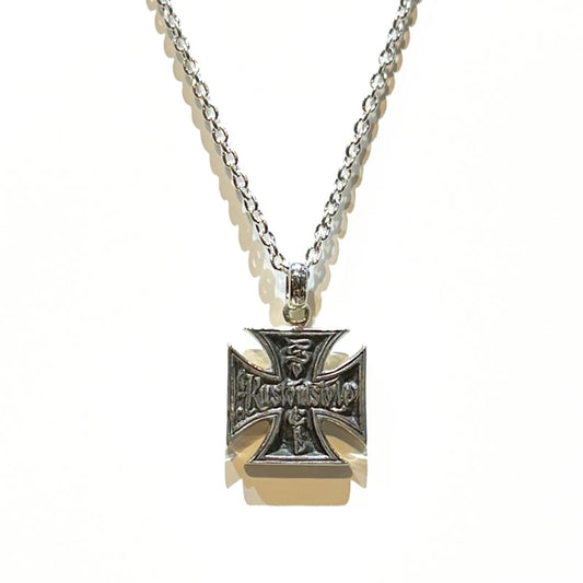 KUSTOMSTYLE KSSLTOP001 -IRON CROSS- TOP & CHAIN SILVER925