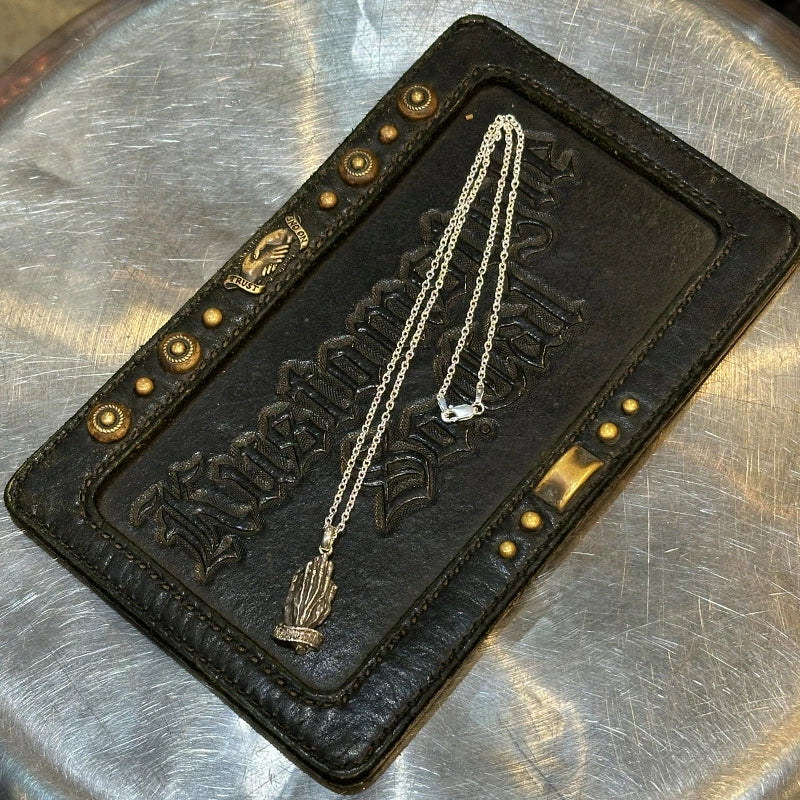 KUSTOMSTYLE KSSLTOP002 -PRAYING HANDS- TOP & CHAIN SILVER925