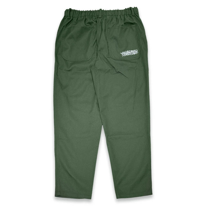 "FUCKIN' SCRIPT" Cotton Twill Pants