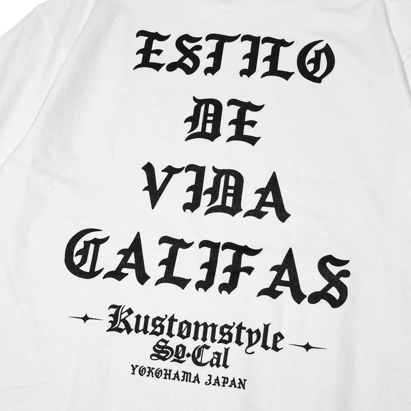 KUSTOMSTYLE KST2506BK -ESTILO CALIFAS- T-SHIRTS