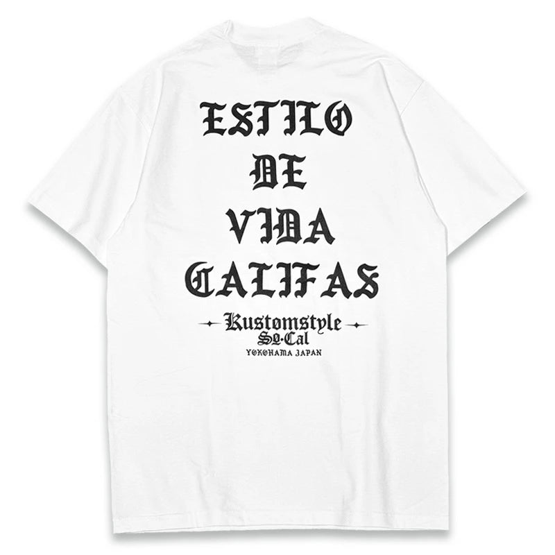 KUSTOMSTYLE KST2506BK -ESTILO CALIFAS- T-SHIRTS