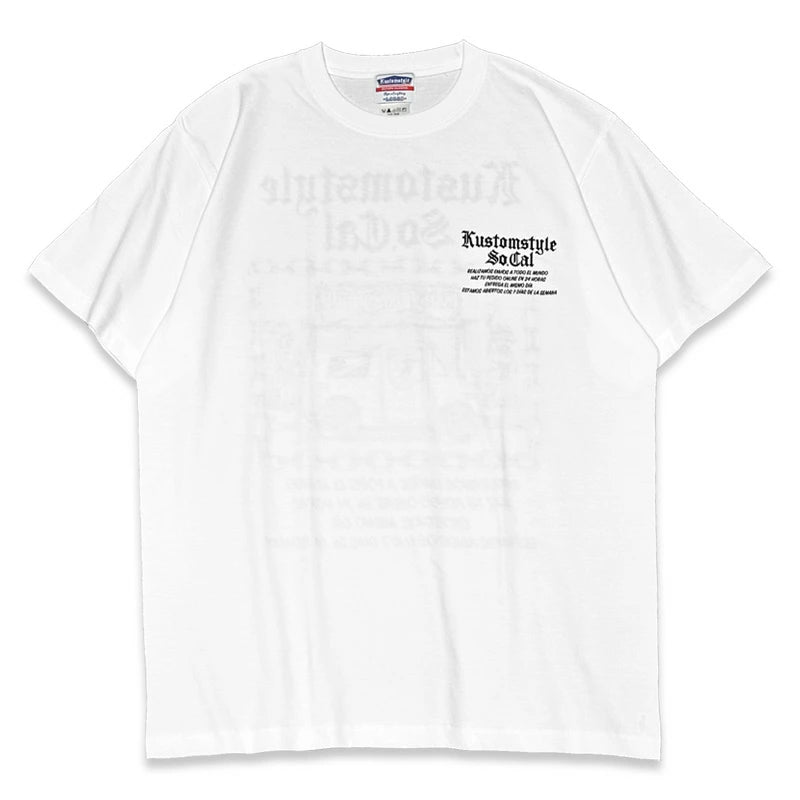 KUSTOMSTYLE KST2511BK -WORLDWIDE- TSHIRTS