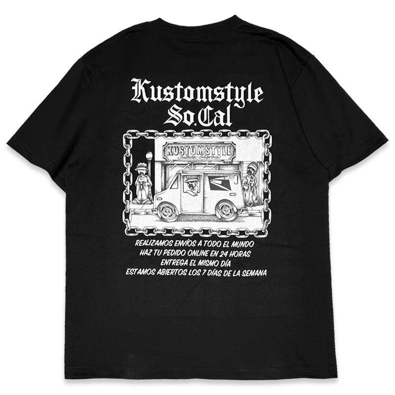 KUSTOMSTYLE KST2511BK -WORLDWIDE- TSHIRTS
