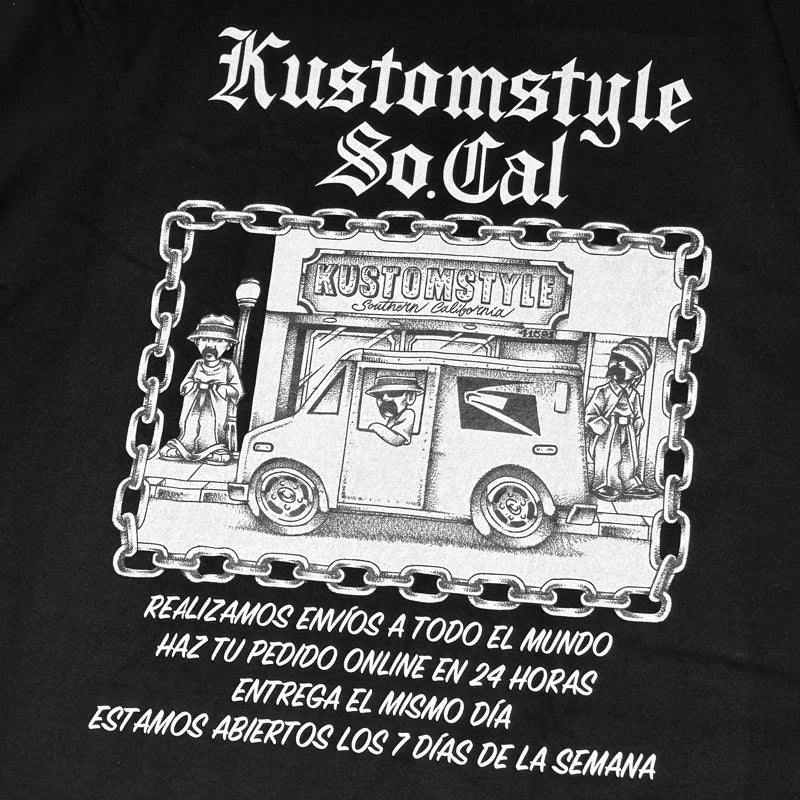 KUSTOMSTYLE KST2511BK -WORLDWIDE- TSHIRTS