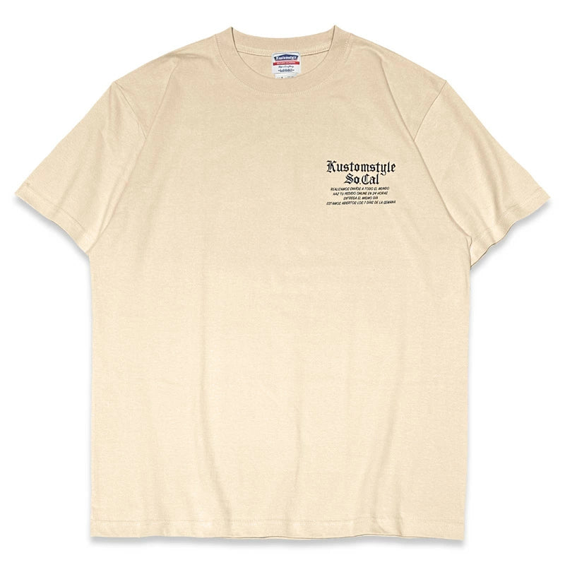 KUSTOMSTYLE KST2511BK -WORLDWIDE- TSHIRTS