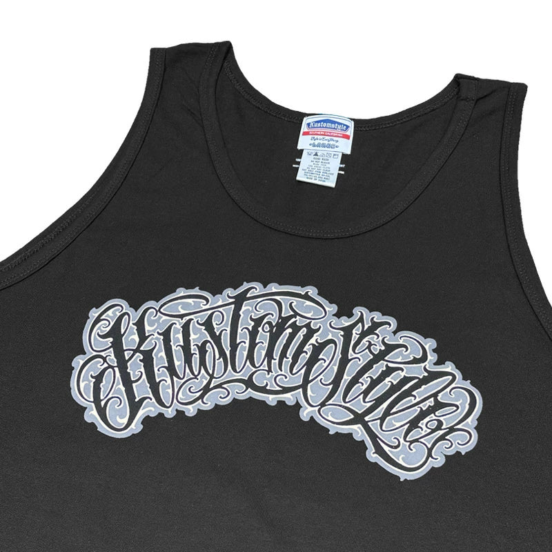 KUSTOMSTYLE KSTANK2513BK "HAVOC" COTTON TANK TOP