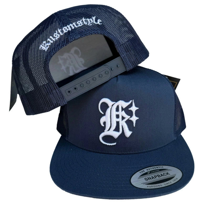 KUSTOMSTYLE KSCP2322MESH -K DIA- SNAP BACK MESH CAP