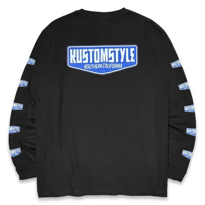 KUSTOMSTYLE KSTL2435 -MG SHIELD LOGO- LONG SLEEVE T-SHIRTS
