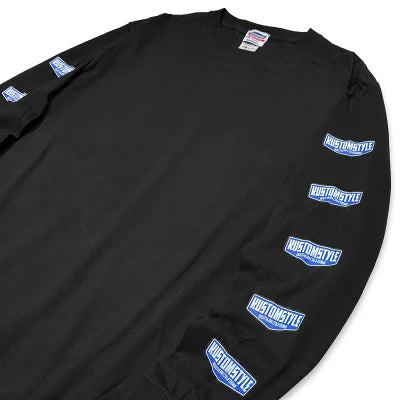 KUSTOMSTYLE KSTL2435 -MG SHIELD LOGO- LONG SLEEVE T-SHIRTS