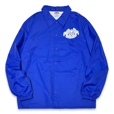 KUSTOMSTYLE  KSWB1701 -KEEP MANNERS- NYLON COACH JACKET