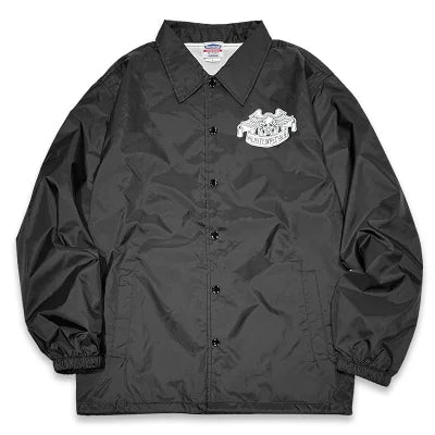 KUSTOMSTYLE  KSWB1701 -KEEP MANNERS- NYLON COACH JACKET