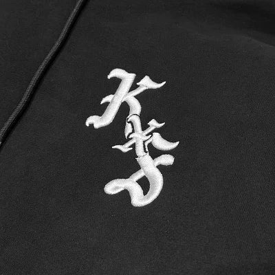 KUSTOMSTYLE KSP2506 -ESTILO CALIFAS- PULLOVER EMBROIDARY HOODIE