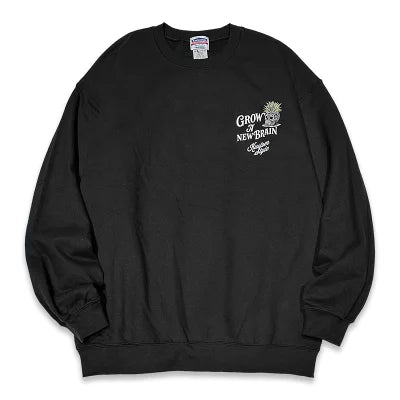 KUSTOMSTYLE KS2519 -GROW A NEW BRAIN- ZIP UP HOODIE & CREW SWEAT SHIRTS