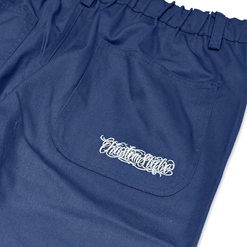 "FUCKIN' SCRIPT" Cotton Twill Pants