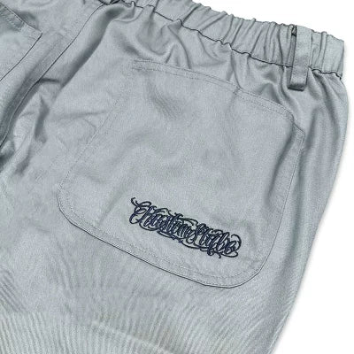 "FUCKIN' SCRIPT" Cotton Twill Pants