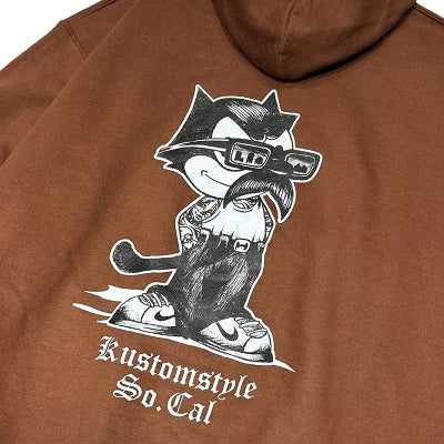 KUSTOMSTYLE KS2502 -THE CAT- PULLOVER HOODIE & CREW NECK SWEATSHIRTS