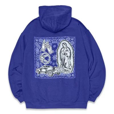 KUSTOMSTYLE KSP2501 -CONQUISTA- PULLOVER HOODIE