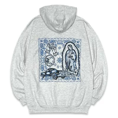 KUSTOMSTYLE KSP2501 -CONQUISTA- PULLOVER HOODIE