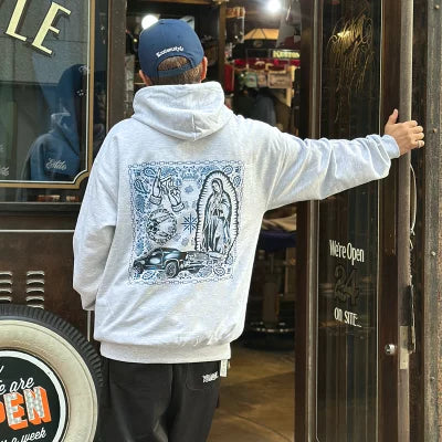 KUSTOMSTYLE KSP2501 -CONQUISTA- PULLOVER HOODIE