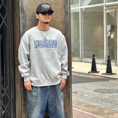 KUSTOMSTYLE KSSW2520 -CHAVO LOGO- CREW NECK SWEATSHIRTS