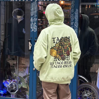 KUSTOMSTYLE KSP2515 -TACO MESA- PULLOVER HOODIE