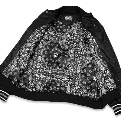 KUSTOMSTYLE KSHWJ2520 -CHAVO LOGO- NYLON STADIUM JACKET