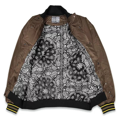 KUSTOMSTYLE KSHWJ2520 -CHAVO LOGO- NYLON STADIUM JACKET