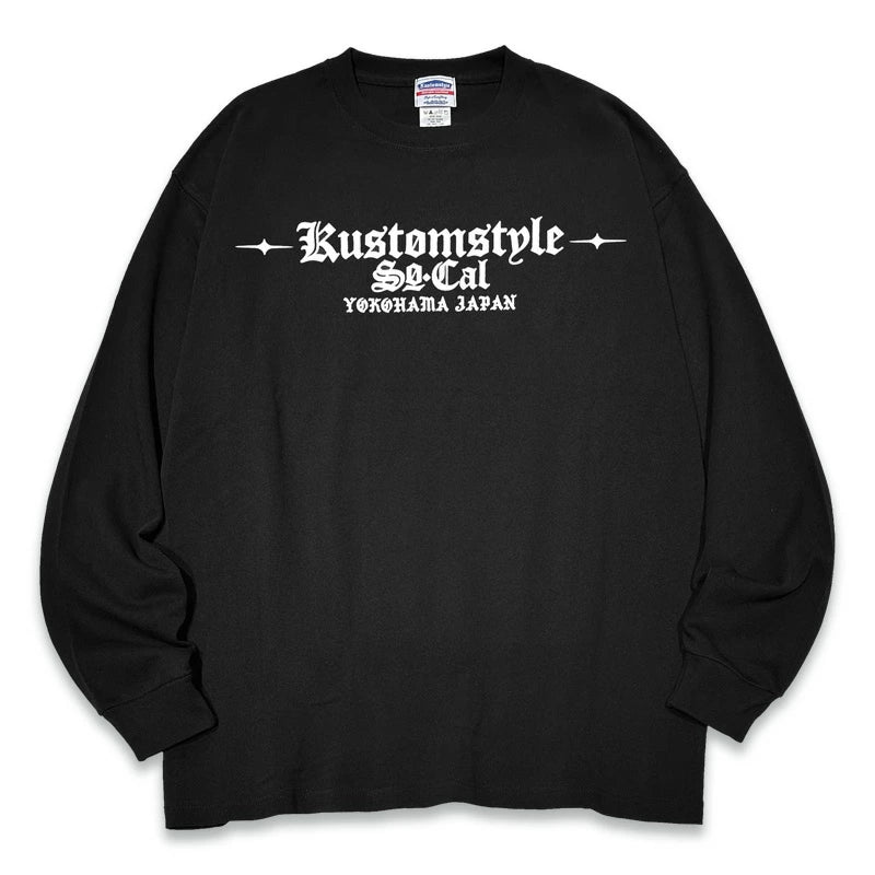KUSTOMSTYLE KSTL2506 -ESTILO CALIFAS- 9.1oz HEAVYWEIGHT LONG SLEEVE T-SHIRTS