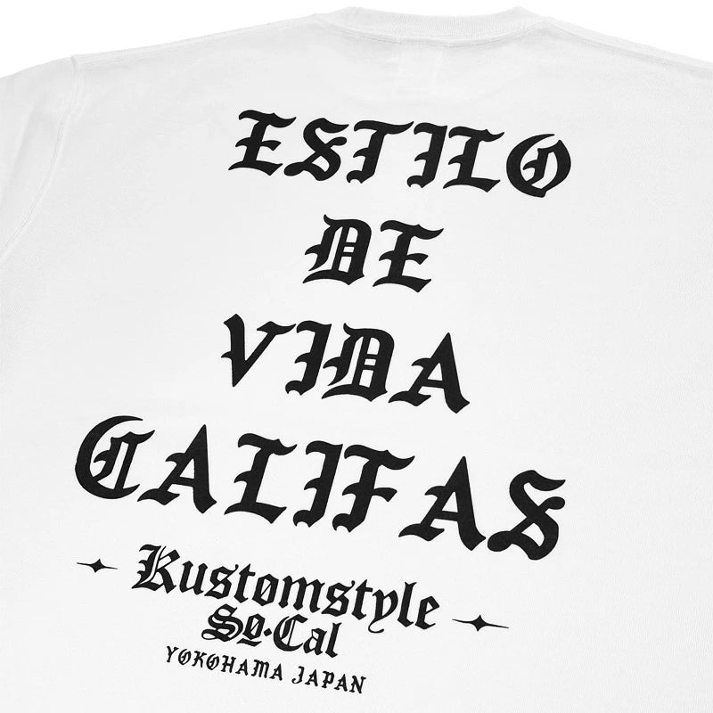 KUSTOMSTYLE KSTL2506 -ESTILO CALIFAS- 9.1oz HEAVYWEIGHT LONG SLEEVE T-SHIRTS