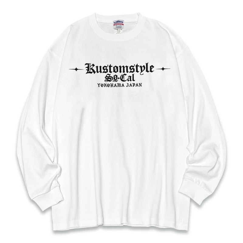 KUSTOMSTYLE KSTL2506 -ESTILO CALIFAS- 9.1oz HEAVYWEIGHT LONG SLEEVE T-SHIRTS