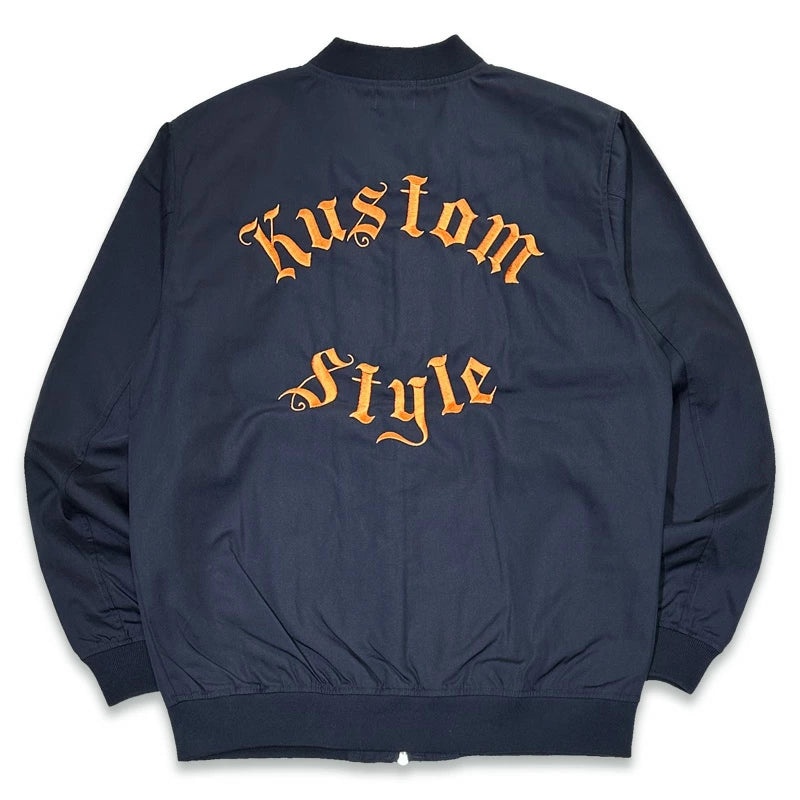 KUSTOMSTYLE KSLWJ2433 -SWORD&ROSES LOGO- LIGHTWEIGHT JACKET