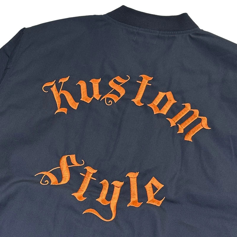 KUSTOMSTYLE KSLWJ2433 -SWORD&ROSES LOGO- LIGHTWEIGHT JACKET