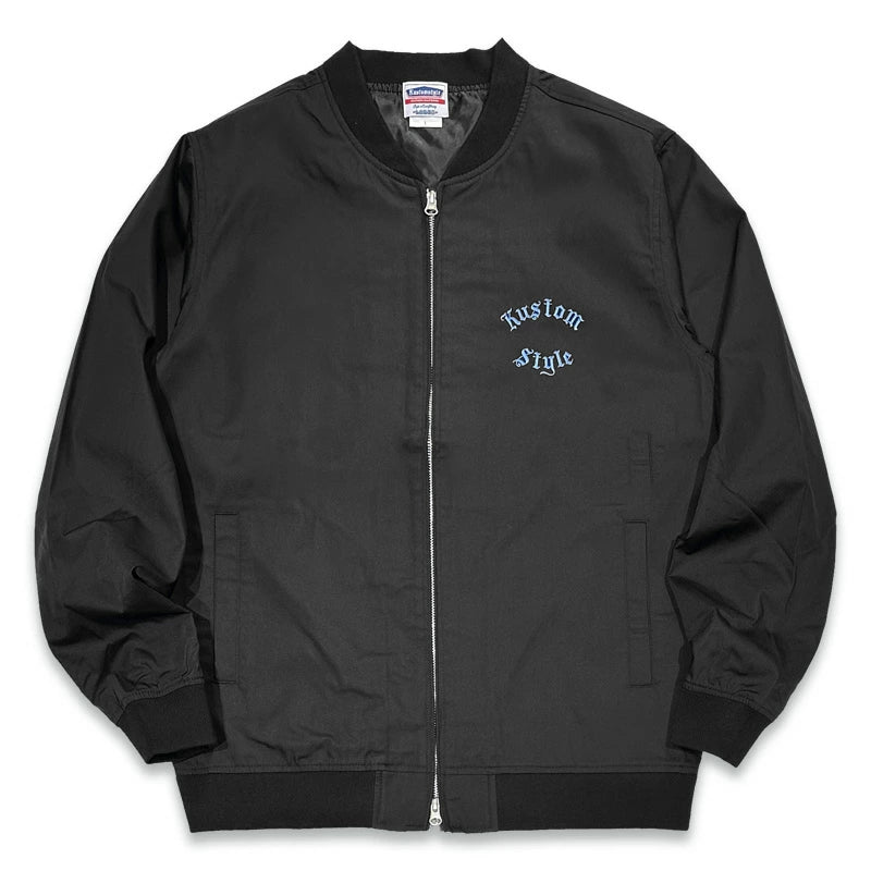 KUSTOMSTYLE KSLWJ2433 -SWORD&ROSES LOGO- LIGHTWEIGHT JACKET