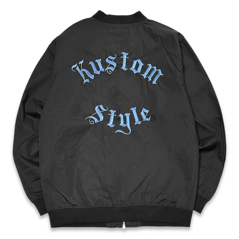 KUSTOMSTYLE KSLWJ2433 -SWORD&ROSES LOGO- LIGHTWEIGHT JACKET