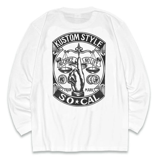 KUSTOMSTYLE KSTL0802 -RINPYO- LONG SLEEVE T-SHIRTS