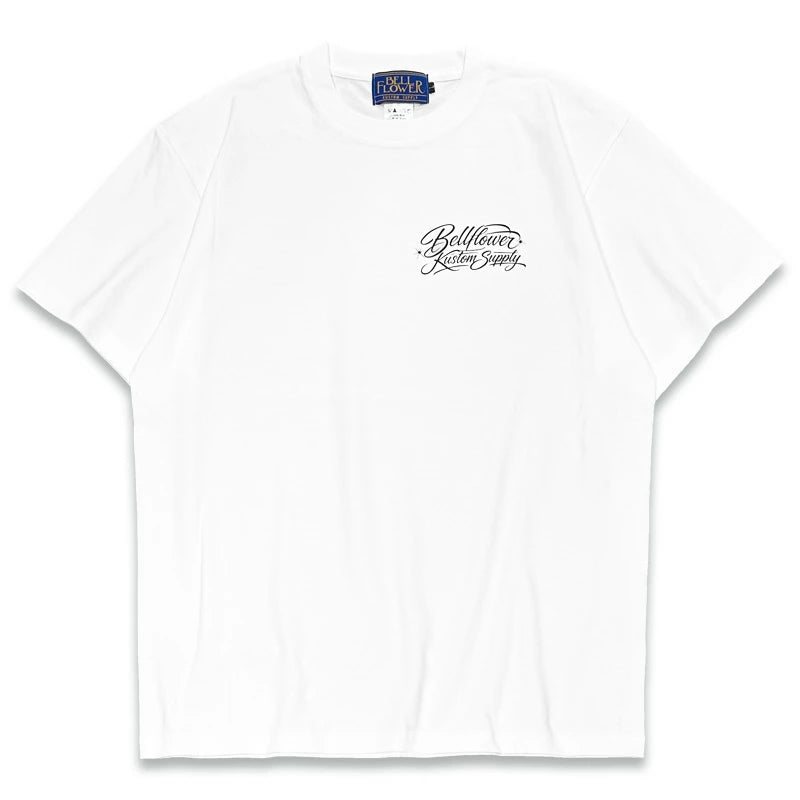 BELLFLOWER by KUSTOMSTYLE BFT2603WH -STANDARD OR REVERSE- TSHIRTS