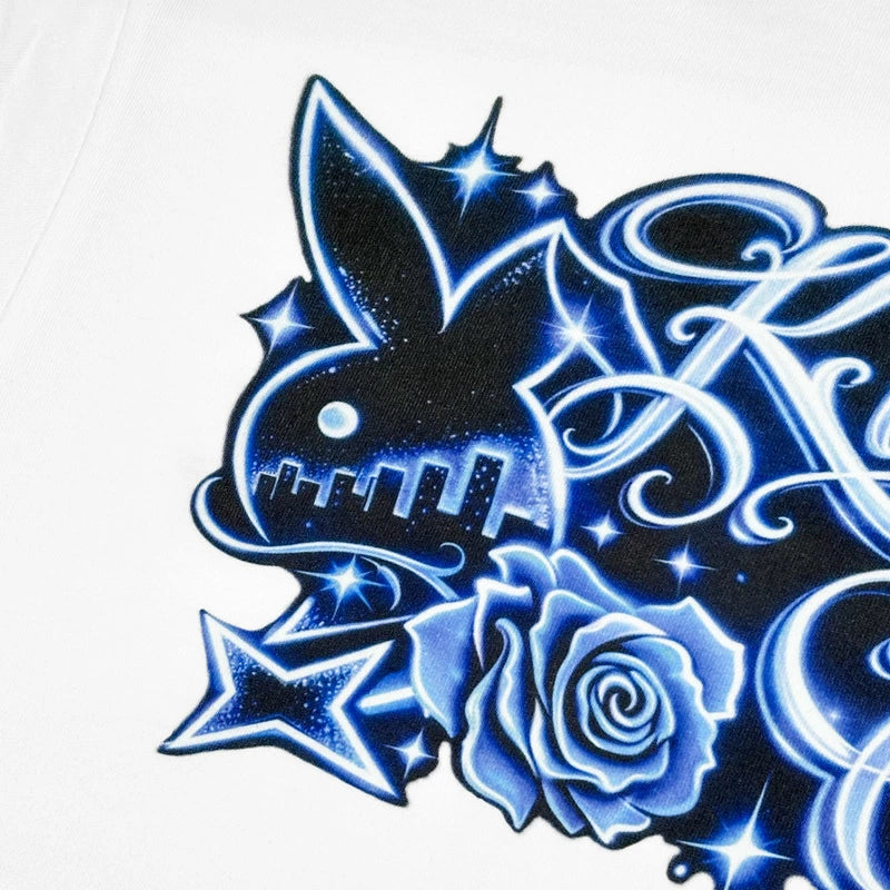 KUSTOMSTYLE KST2605BK -NEON BUNNY- Tshirts