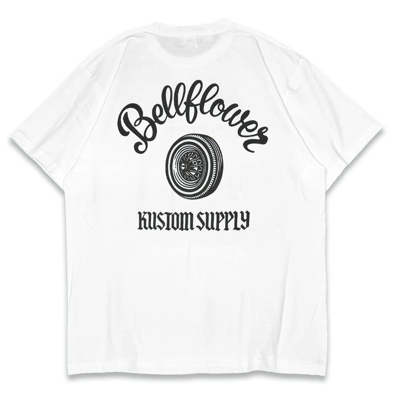 BELLFLOWER by KUSTOMSTYLE BFT1101 -RIM AND RUBBER COMBO- TSHIRTS
