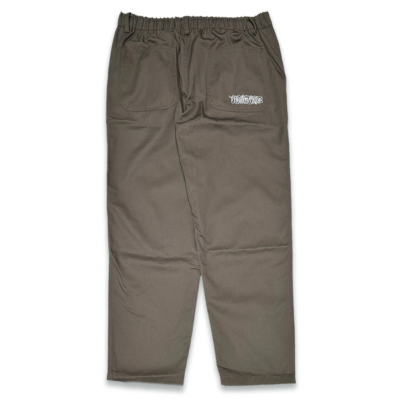 "FUCKIN' SCRIPT" Cotton Twill Pants