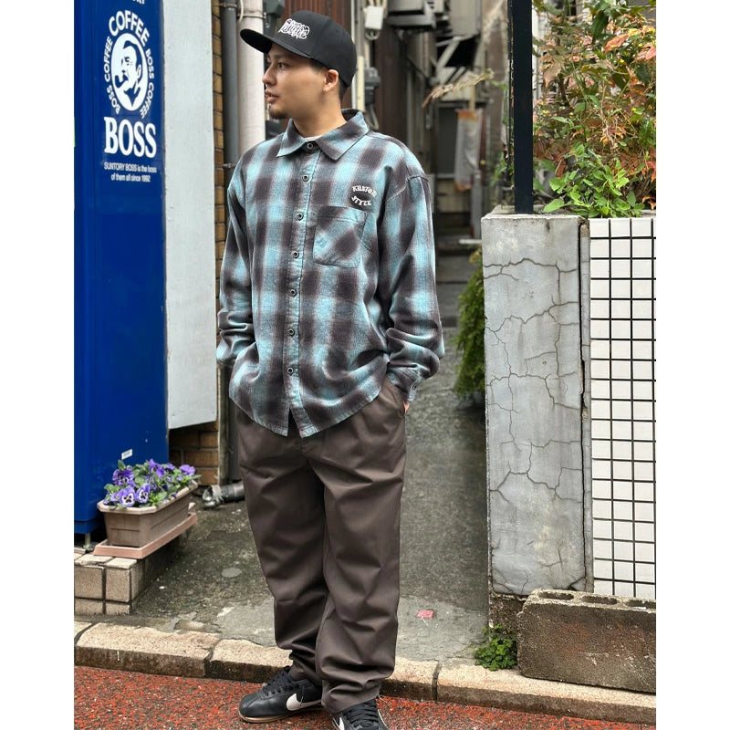 "FUCKIN' SCRIPT" Cotton Twill Pants
