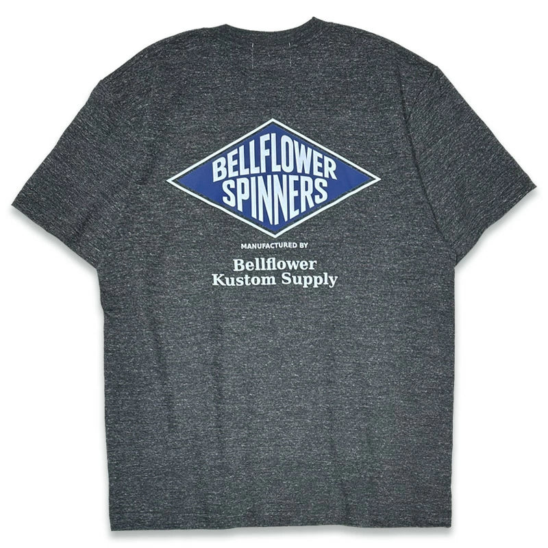 BELLFLOWER by KUSTOMSTYLE BFT2605WH -SPINNERS- TSHIRTS