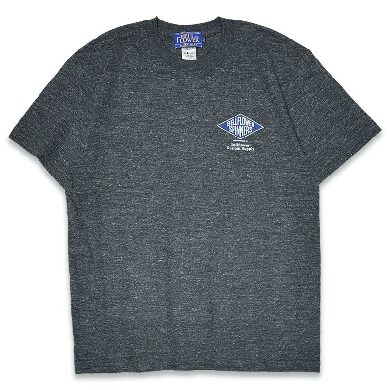 BELLFLOWER by KUSTOMSTYLE BFT2605WH -SPINNERS- TSHIRTS